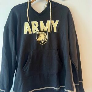 Army Black Knights West Point USMA black hoodie sweatshirt, size XL. Worn once!